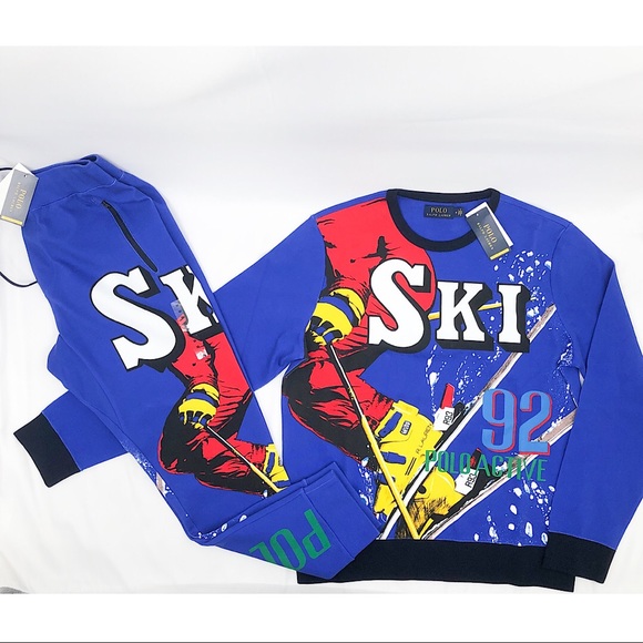 Ralph Lauren Polo 1992 Fall Collection Sweatsuit - Picture 2 of 12